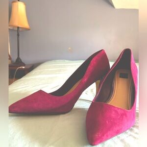 White House Black Market Heels Purple